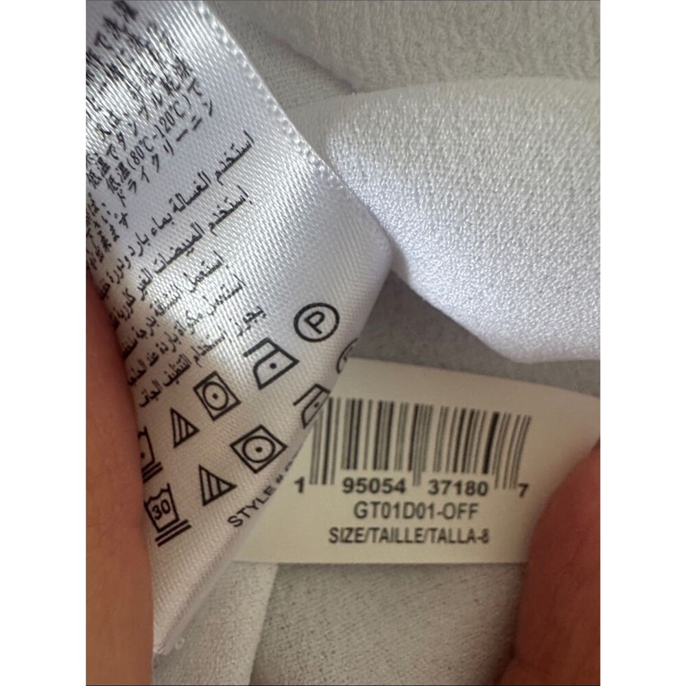 BCBGeneration White Ruffle Strap Mini Dress - Picture 3 of 7